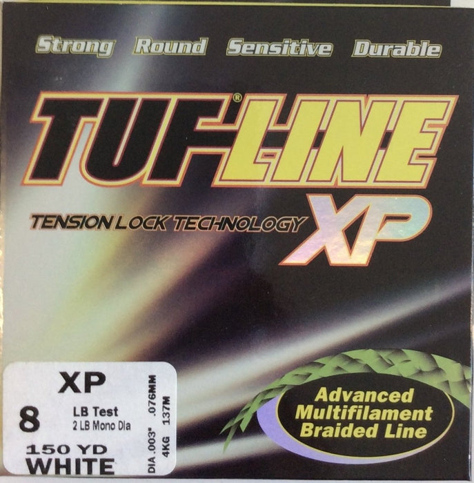 TUF-LINE XP 8lb 150yd White - Bait Tackle Store