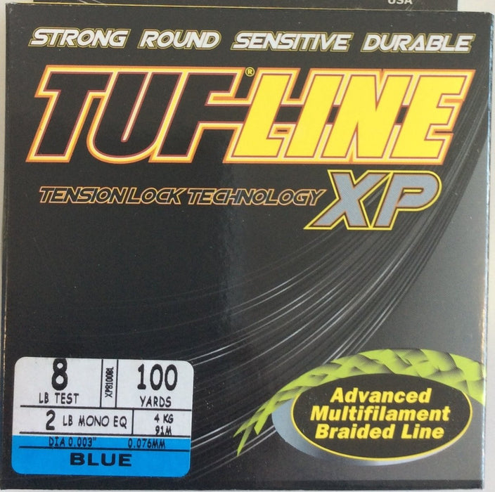 TUF-LINE XP 8lb 100yd Blue - Bait Tackle Store