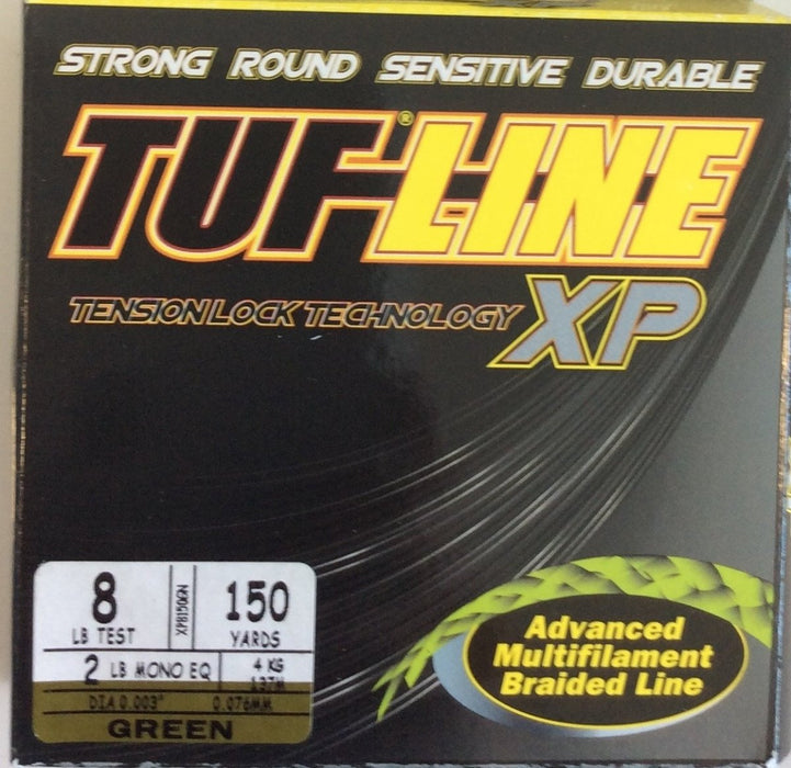TUF-LINE XP 8lb 150yd Green - Bait Tackle Store