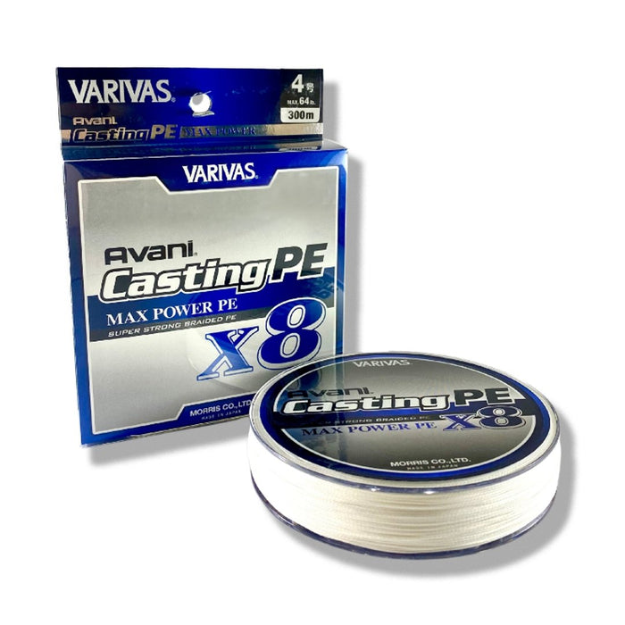 VARIVAS Avani Casting PE Max Power X8 300m #4 - Bait Tackle Store