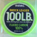 VARIVAS Shock Leader Fluorocarbon 100% 100lb 30m - Bait Tackle Store