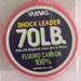 VARIVAS Shock Leader Fluorocarbon 100% 70lb 30m - Bait Tackle Store