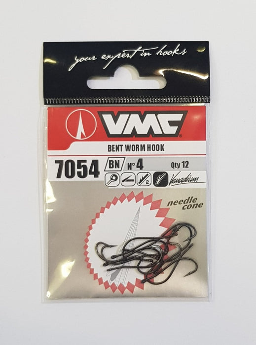 VMC 7054 BENT WORM HOOK - Bait Tackle Store