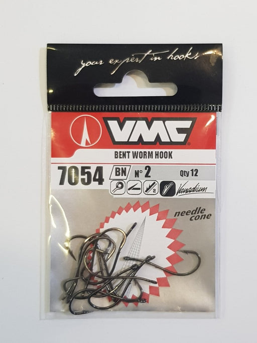 VMC 7054 BENT WORM HOOK - Bait Tackle Store