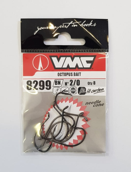 VMC 8299 OCTOPUS BAIT (Black) 2/0 - Bait Tackle Store