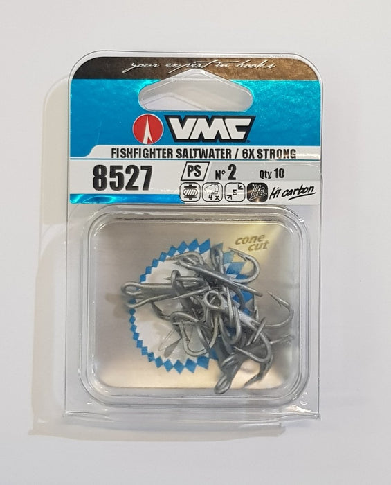 VMC 8527 6X Treble Hooks 2 - Bait Tackle Store