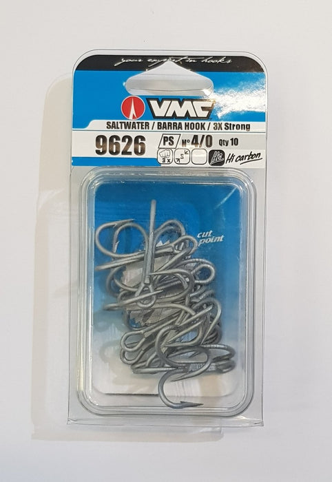 VMC 9626 3X Treble Hooks 4/0 - Bait Tackle Store