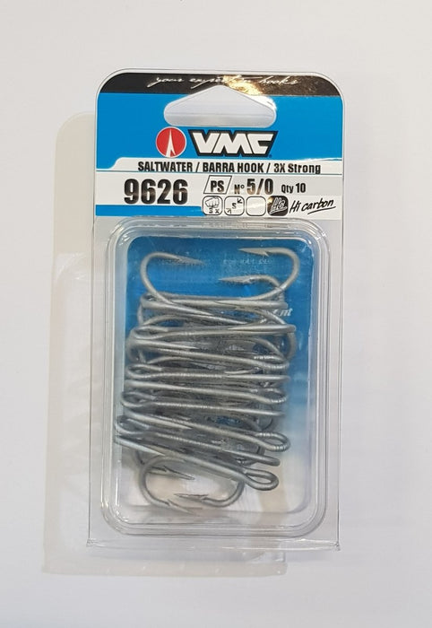VMC 9626 3X Treble Hooks 5/0 - Bait Tackle Store