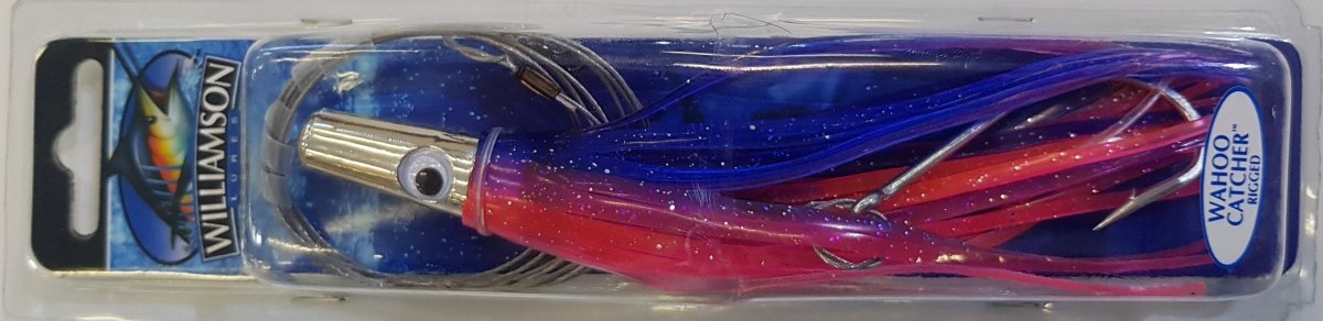 WILLIAMSON Wahoo Catcher 6" Blue/Pink/Silver - Bait Tackle Store