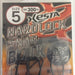 XESTA Hard Lock Snap Black #5 300lb - Bait Tackle Store